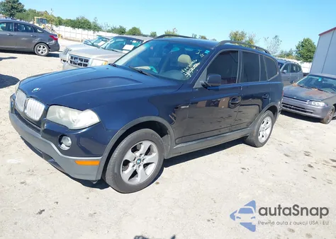2007 BMW X3 3.0Si из США, поврежденный, VIN WBXPC93437WF02412